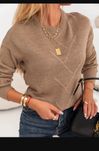 Sweter z wełną nowy bez metki