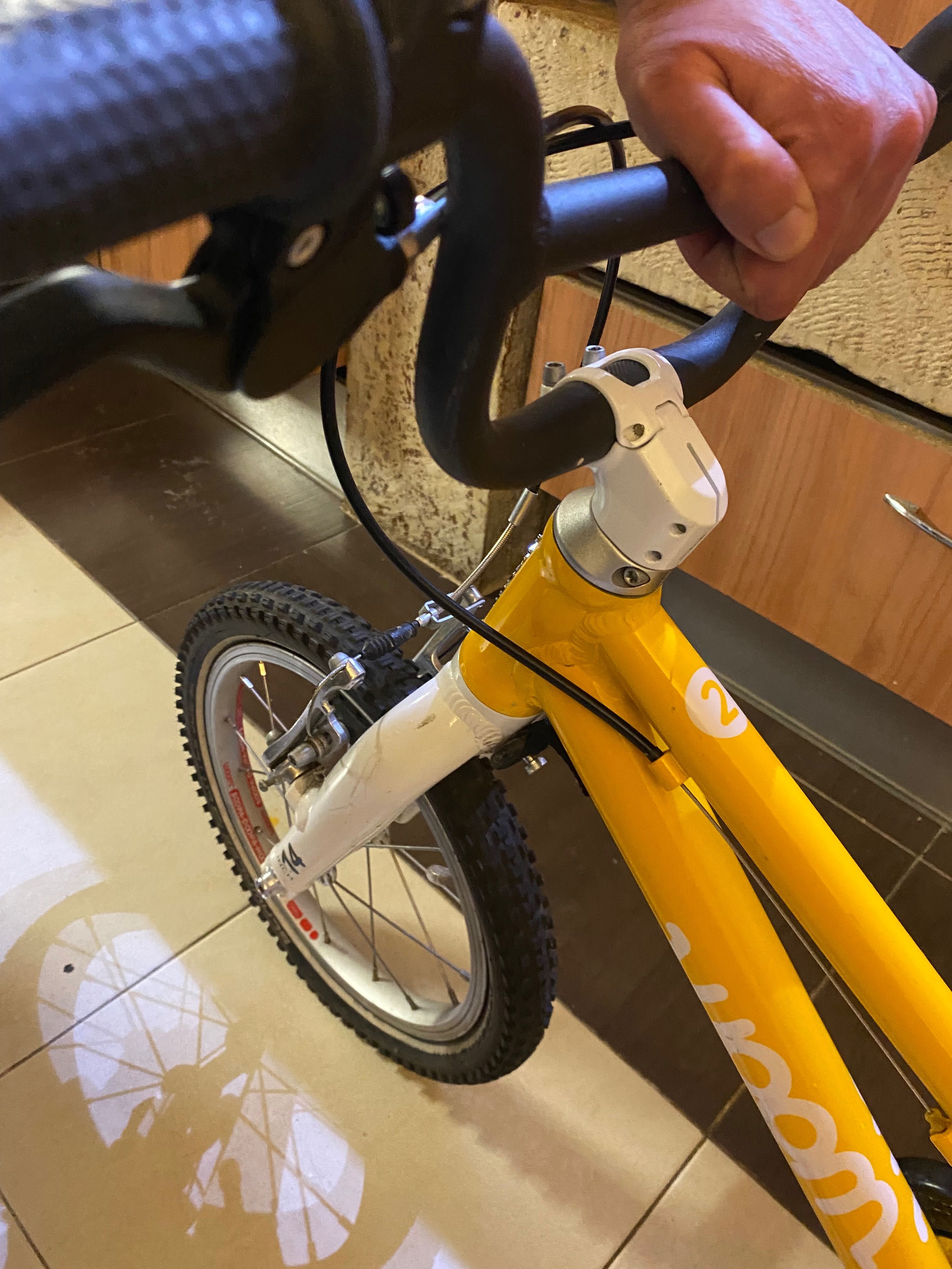Bicicleta Woom 2 14’’ muito bom estado