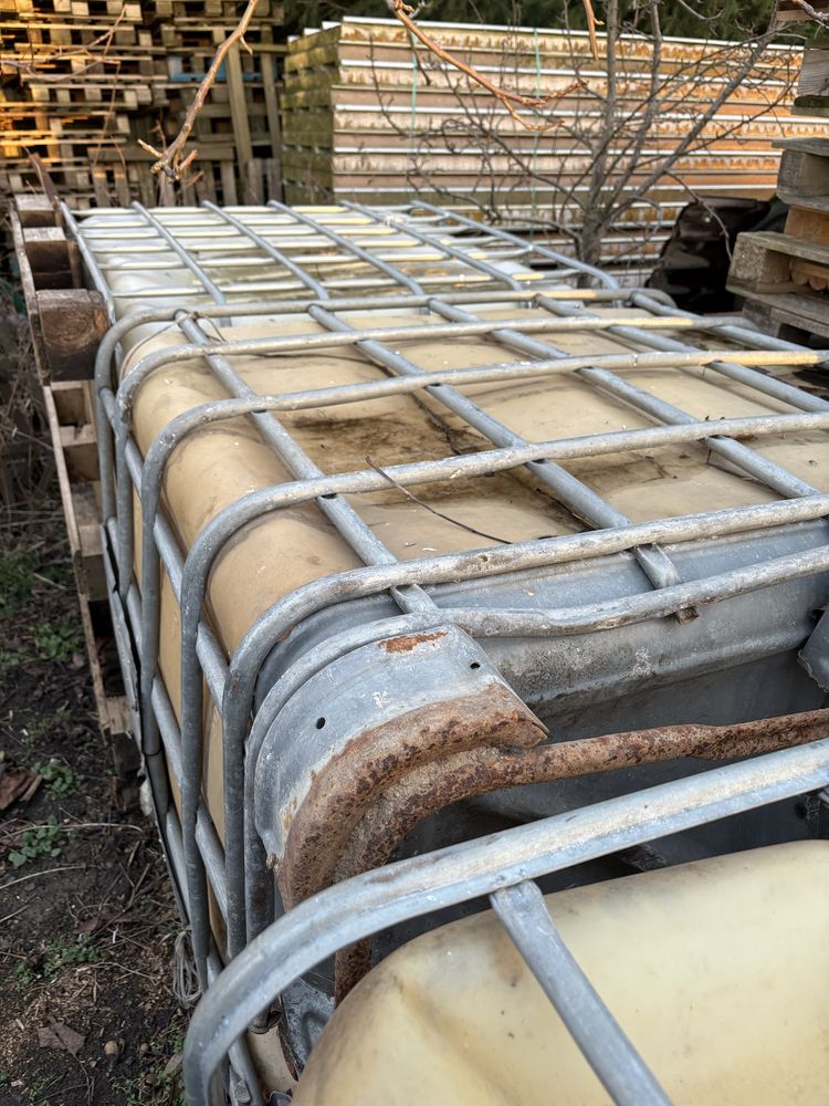 Zbiornik mauzer 1000 litrów na paliwo