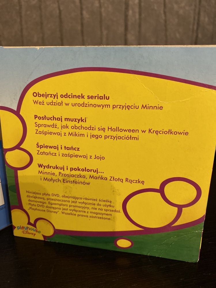 Klub przyjaciół Myszki Miki i Disney Playhouse DVD zestaw (2+1 gratis)