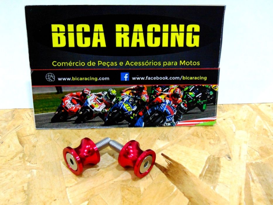 Suportes de encaixe cavalete Moto 6mm , 8mm , 10mm e 12mm ( Bobines )