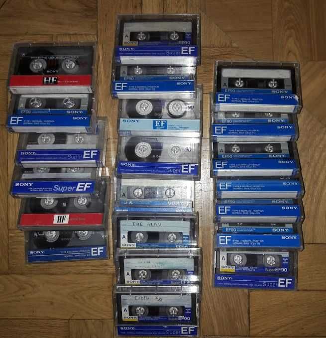 Аудіо касета SONY HF90 та EF90.