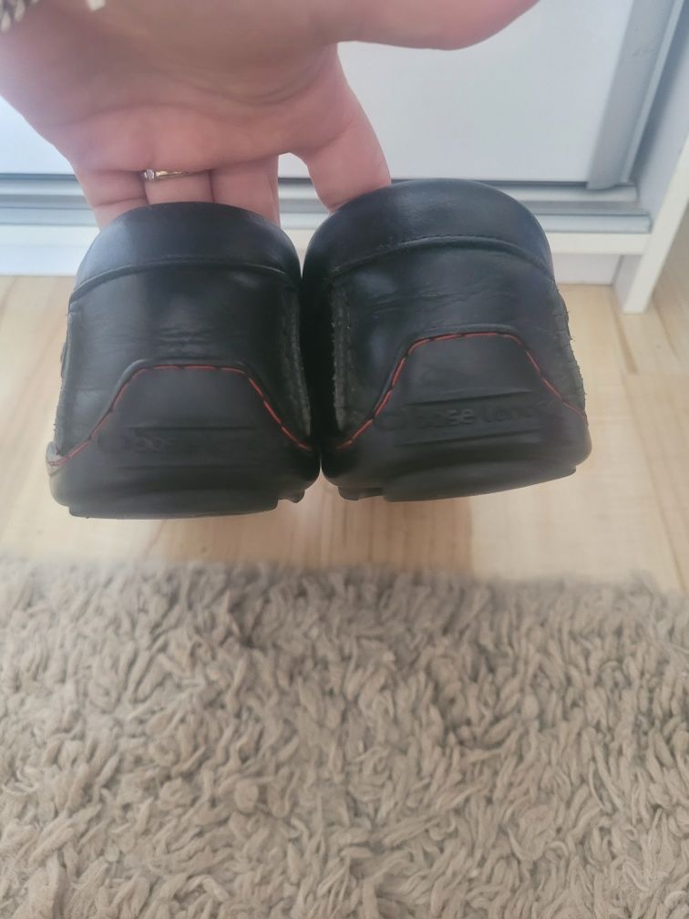 Mokasyny pantofle męskie skórzane r. 44