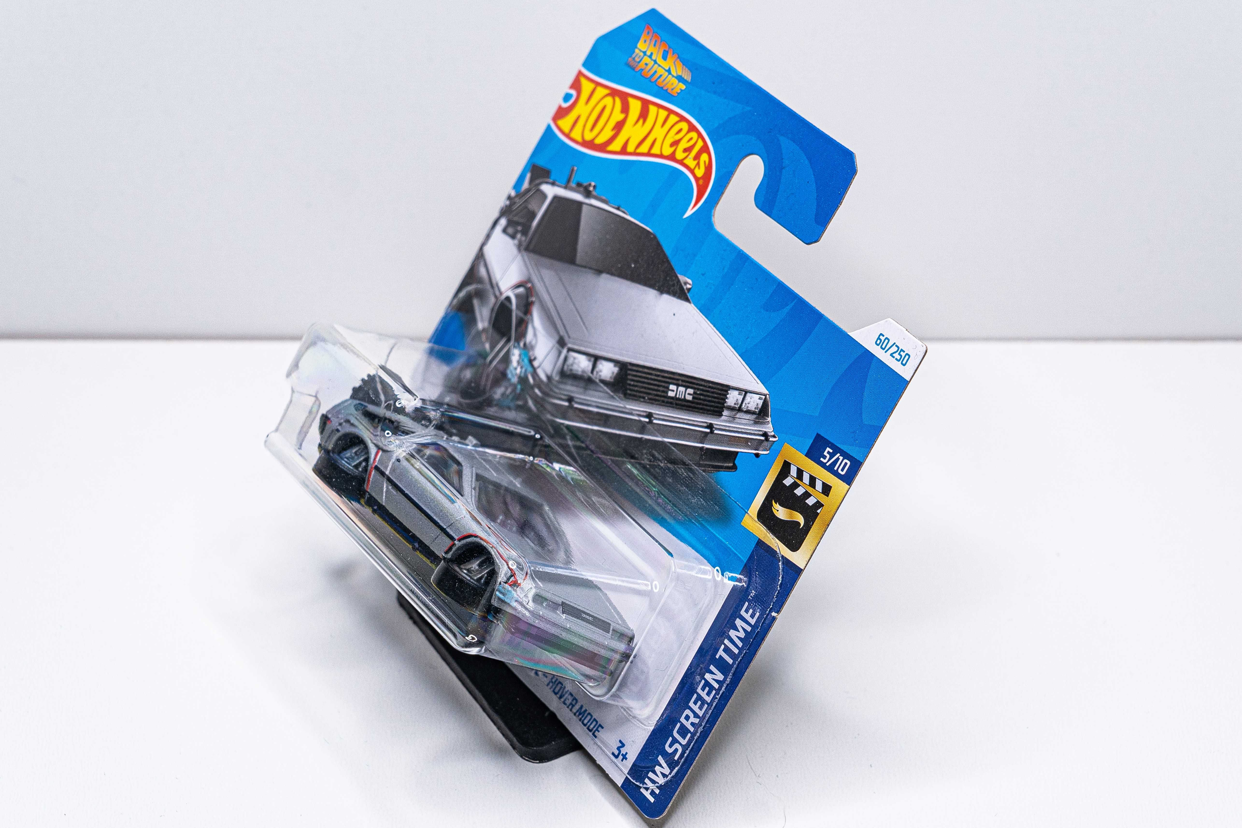 HOT WHEELS DeLorean BTTF Time Machine 60/250 HW Screen Time 5/10 NOWY