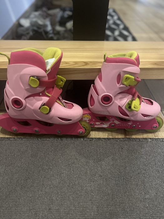 Rolki dziecięce Oxelo Play 3 różowe