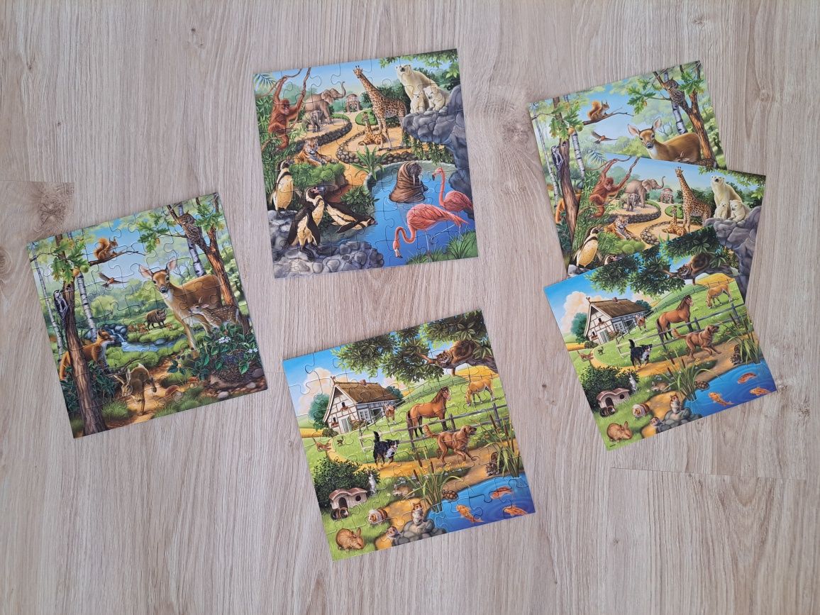 Ravensburger Puzzle zwierzęta