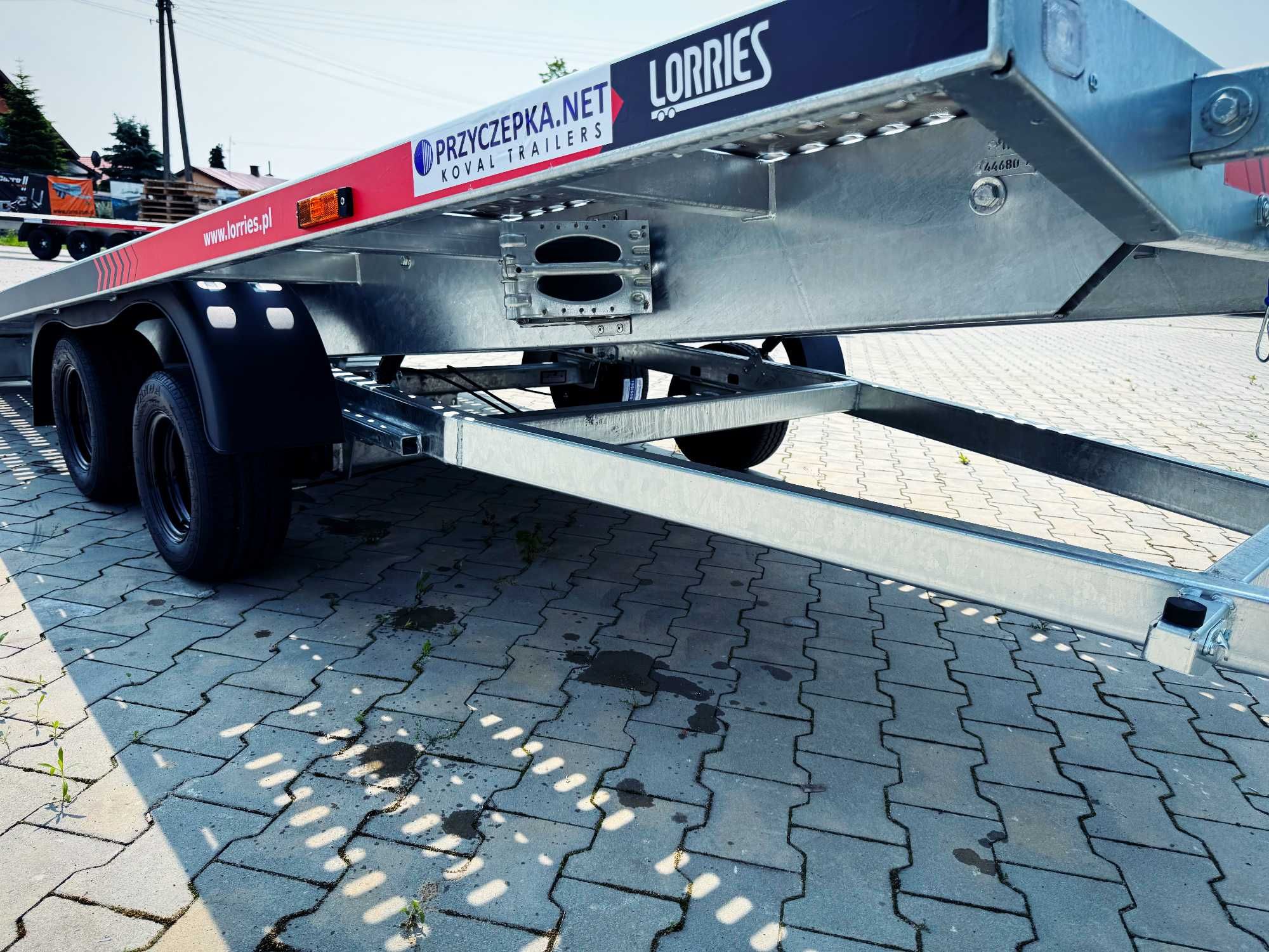 LORRIES PL27-4521 Laweta uchylna 2,7T 4,5m 2025 LEDY wypełnienie ALU