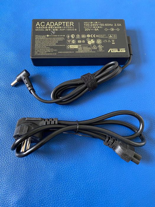 Зарядка живлення  ноутбука ASUS 120W 20V 6A 6.0*3.7mm + кабель 220V