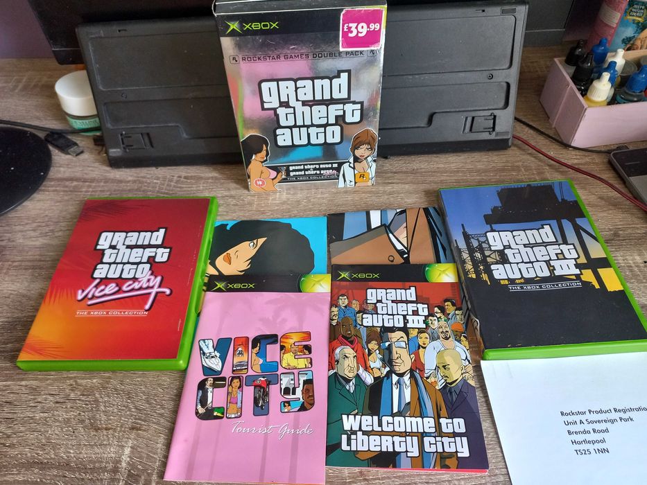 GTA Double Pack XBOX Original