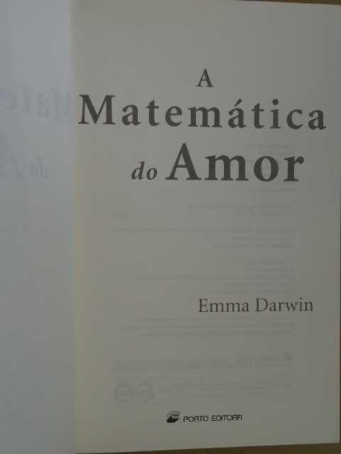 A Matemática do Amor de Emma Darwin