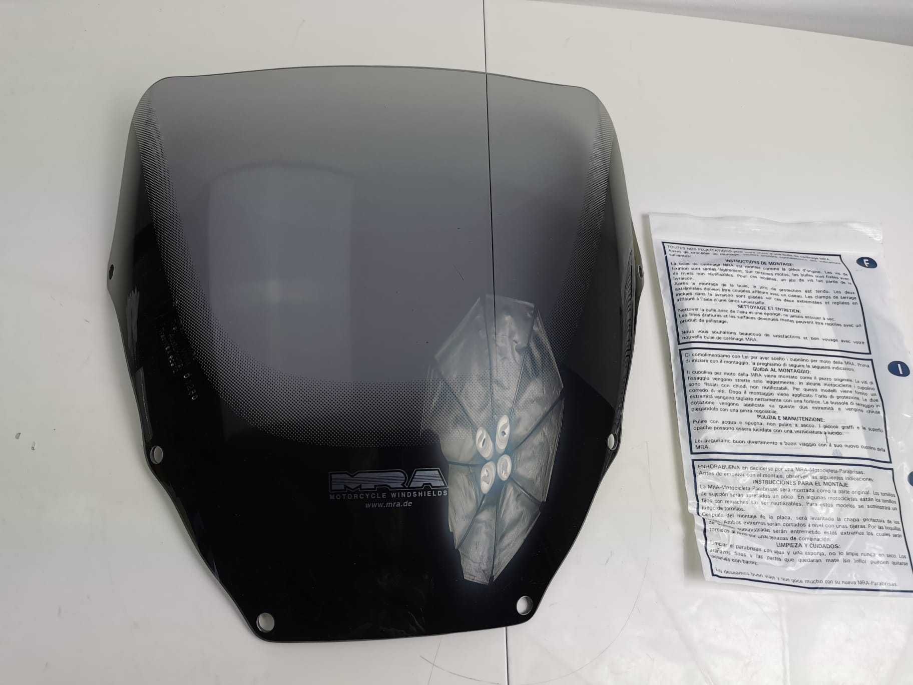Nowa oryginalna szyba MRA do Kawasaki ZX9R 98 - 99