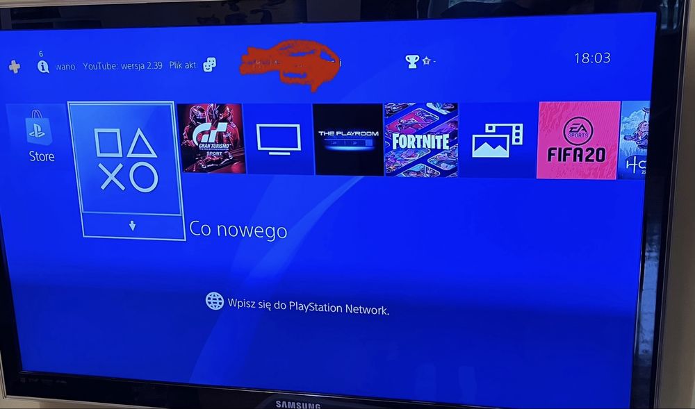 Konsola PS4 Slim 1TB 2 pady i zestaw gier