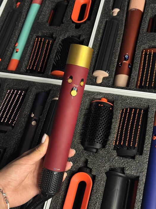 Мультистайлер Dyson Airwrap i.d. HS08 Straight & Wavy Red Velvet/Gold
