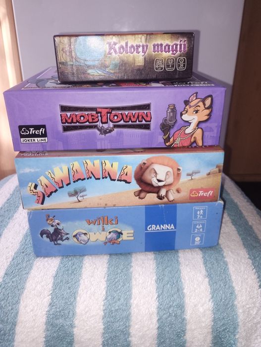 Sprzedam gry planszowe