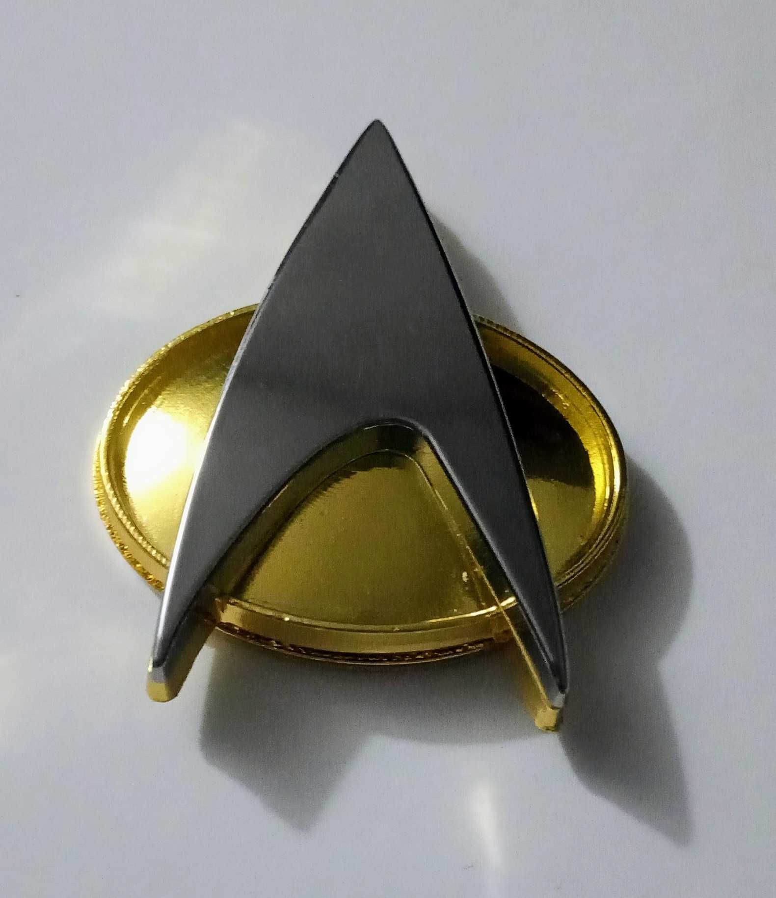 Combadge Star Trek TNG e Star Trek Discovery