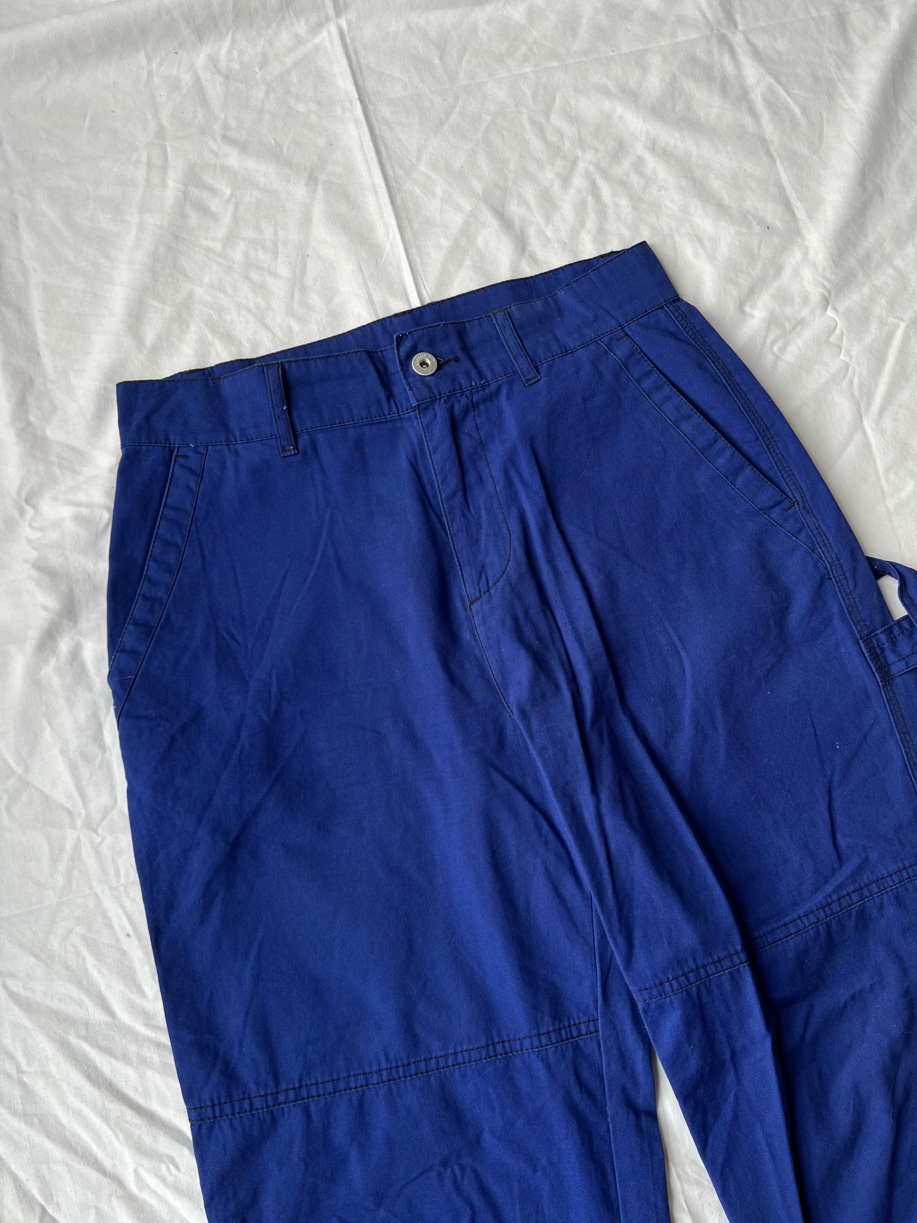 Asos Collusion spodnie ciemno niebieskie W28L32
