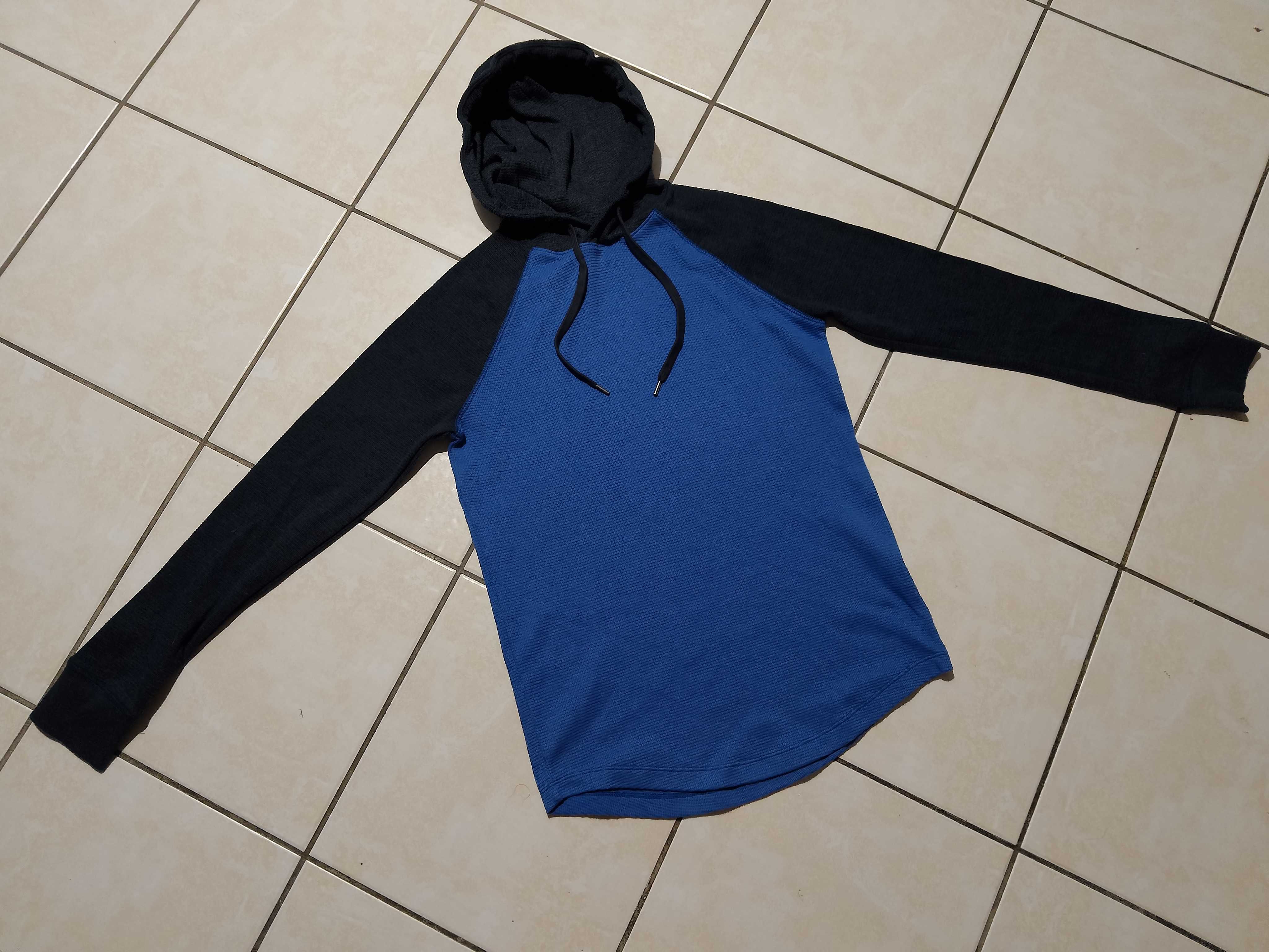 AMERICAN EAGLE USA - NOWA! z LOGO Bluza z Kapturem Męska rozmiar XS