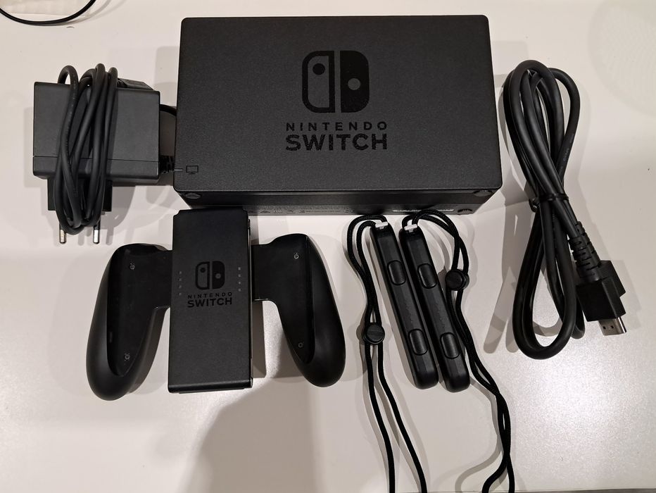 Nintendo switch e 2 jogos