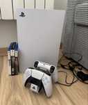 Konsola PS5 CFI 1216A + 2x kontroler DUALSENSE + gry