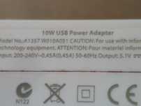 Блок живлення для Apple iPad 10W
