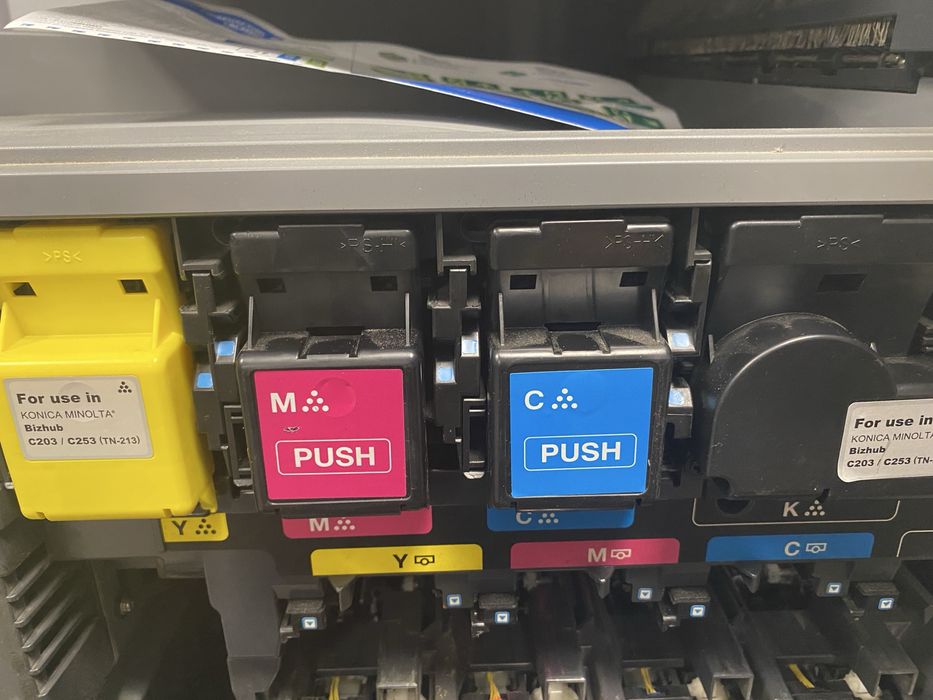 Tonery Minolta bizhub c203 komplet