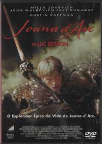 Dvd Joana D'Arc -drama histórico-Milla Jovovitch/Dustin Hoffman-extras