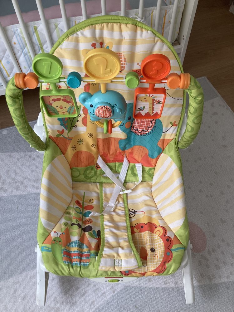 Cadeira / Espreguiçadeira vibratória Fisher Price