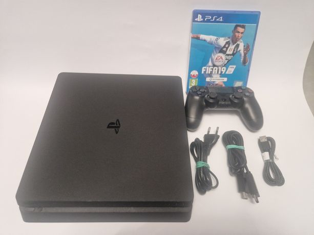 Playstation  4 slim 500gb + Pad + Gra ps4