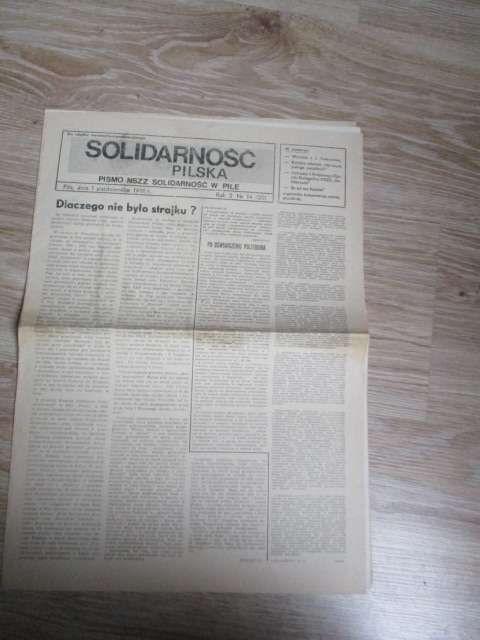 Solidarność Pilska nr 14 z dnia 01.10.1981 r.