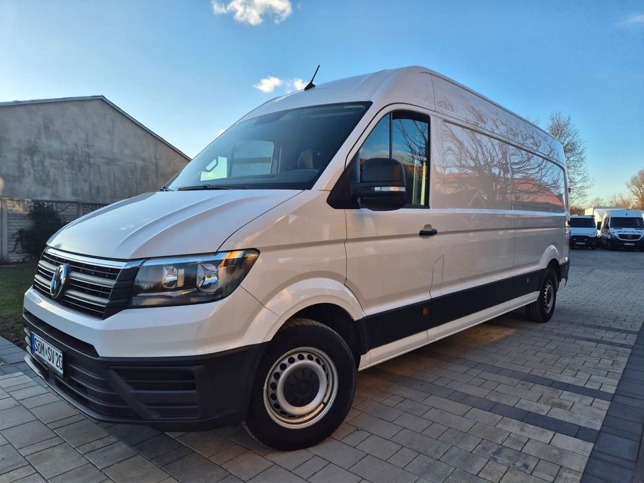 Volkswagen CRAFTER L3H2 2.0 TDI 140 KLIMA KAMERY SUPER STAN IDEALNY  CRAFTER 2.0 140 L3H2 Pełny serwis ASO Klima Kamery