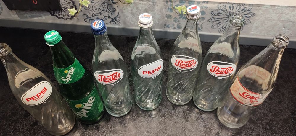 Butelka Pepsi, Sprite, Coca-Cola