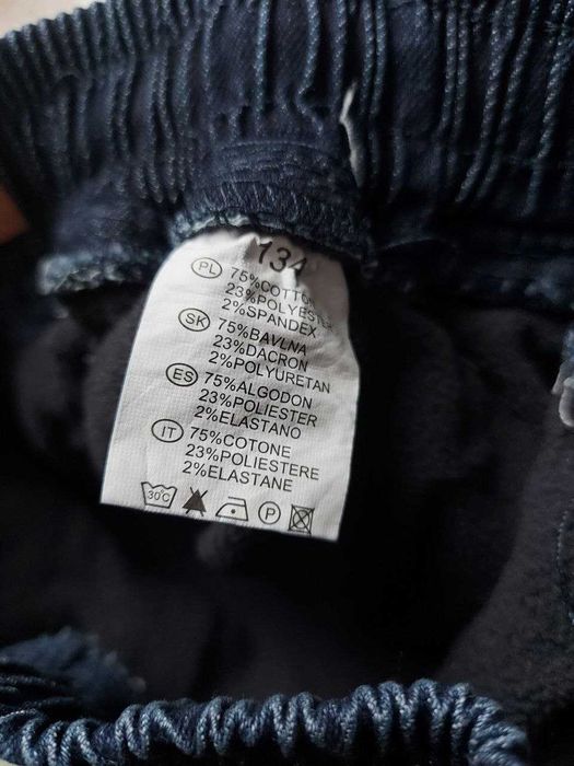 Джинси для хлопчиків підлітків на флісі 134 140 146 158 164 grace