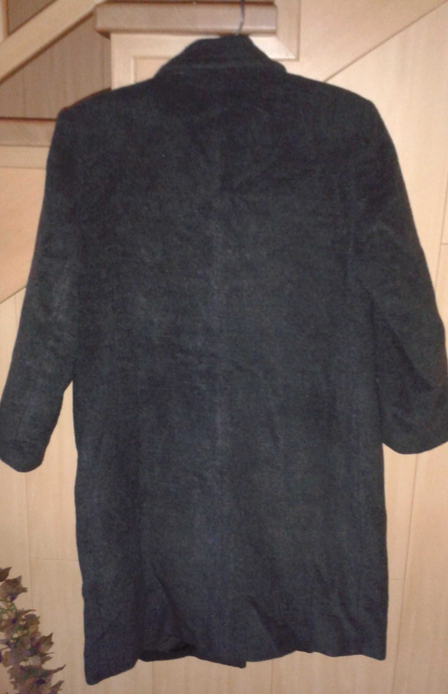 Płaszcz 44/46 L/XL damski zimowa kurtka wełniany oldskulowy