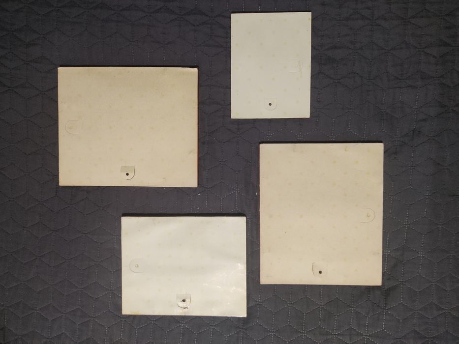 "Pejzaże"-piękny komplet obrazków olejnych na płytach!