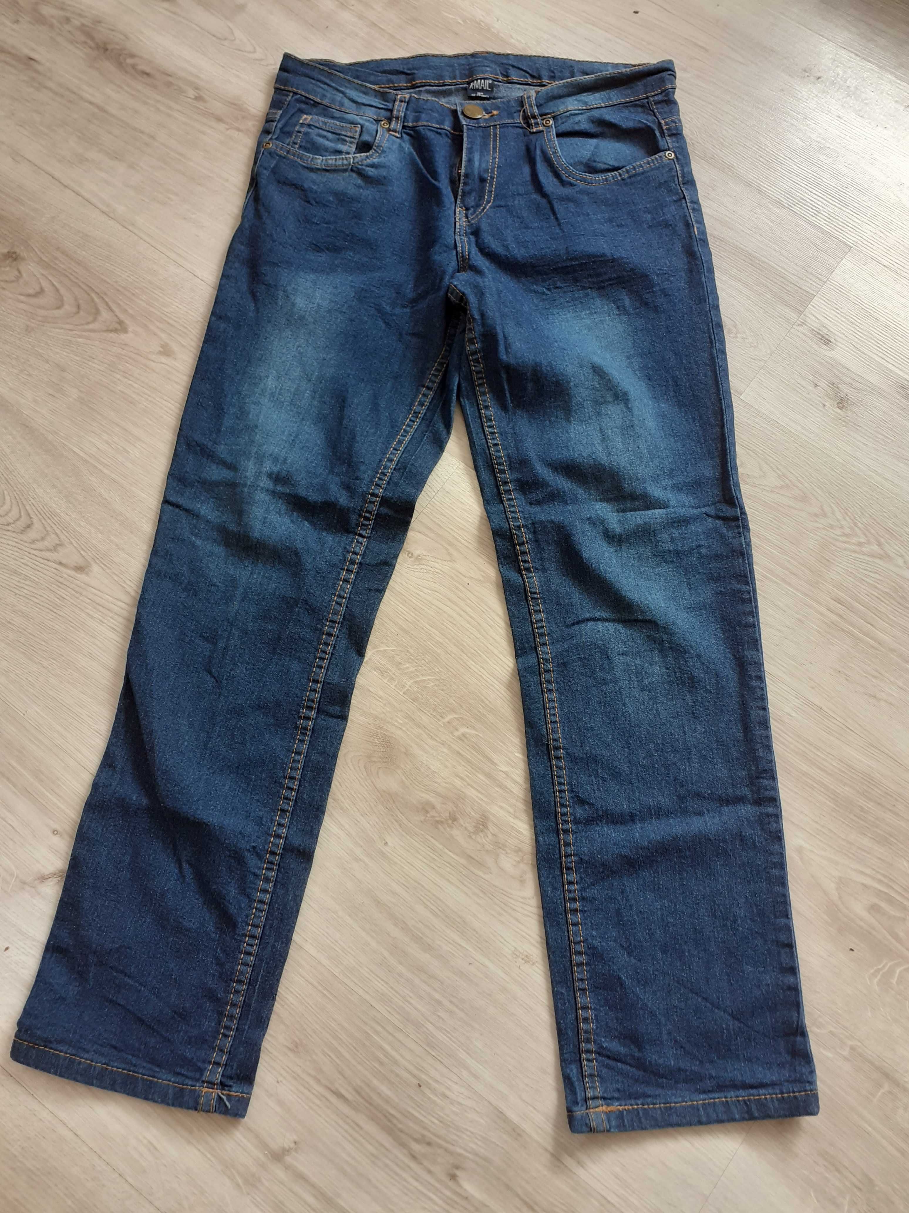 Spodnie jeans dla chłopca 164