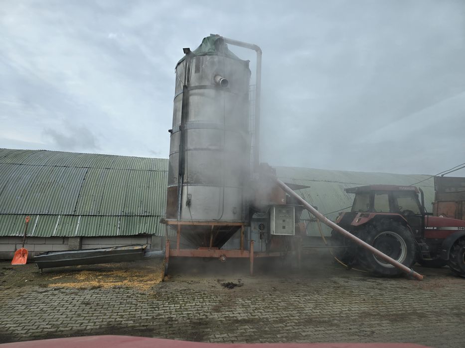 Suszarnia mobilna kukurydzy 14 ton GAZ (OLEJ), ESMA Pedrotti, Mascar,