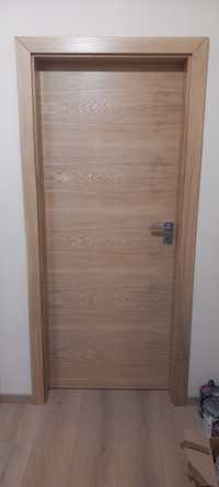 Drzwi wewnętrzne na wymiar drewniane.
