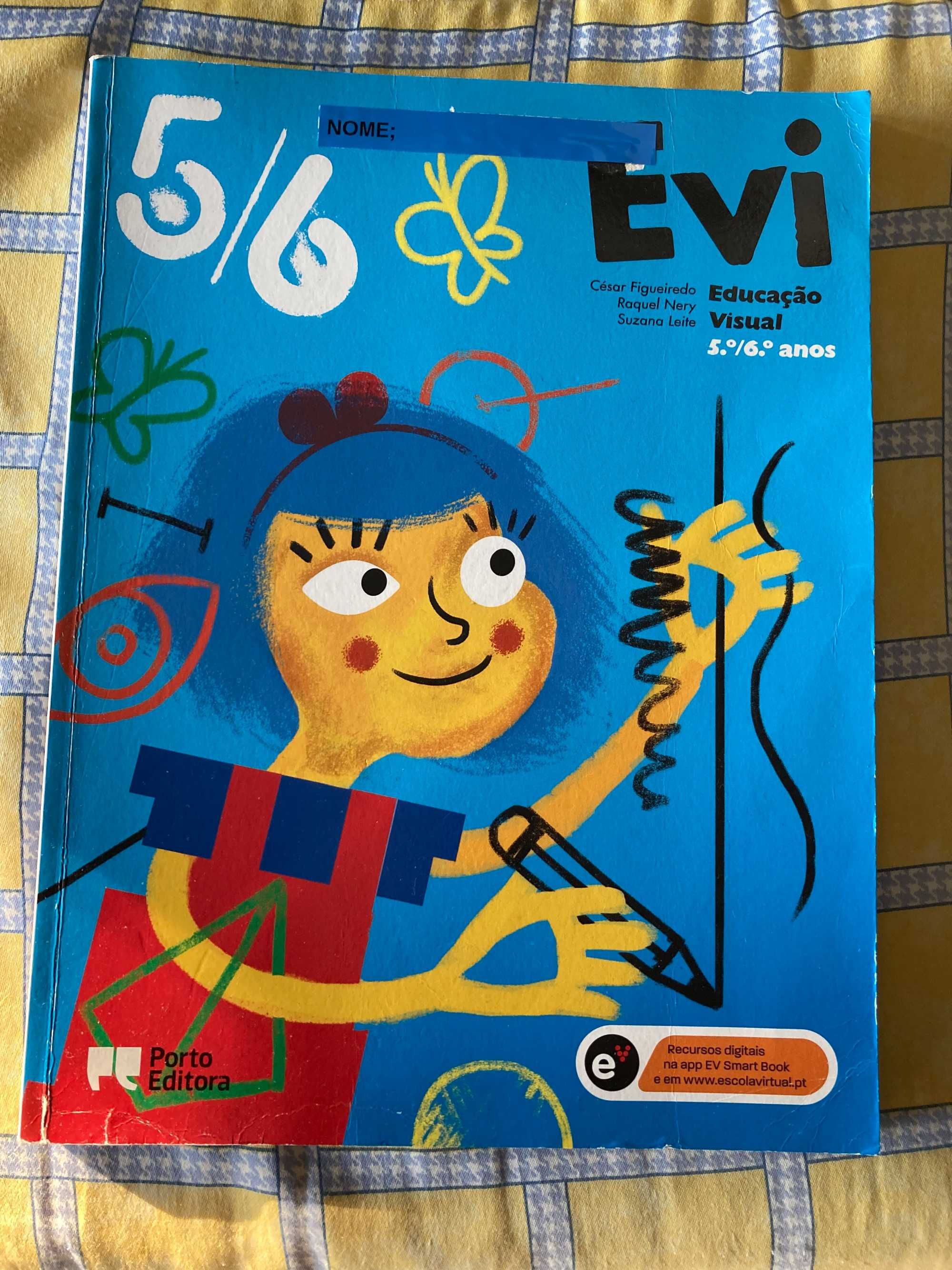 Manual escolar Educação Visual EVI 5º e 6º anos