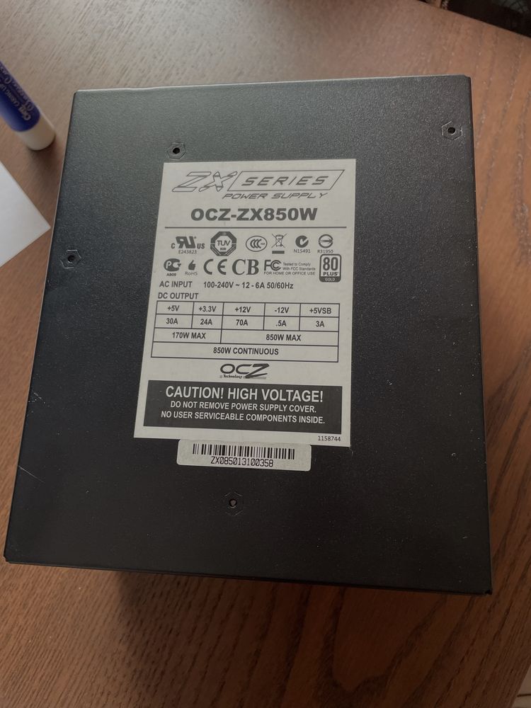 Zasilacz  850W 80gold