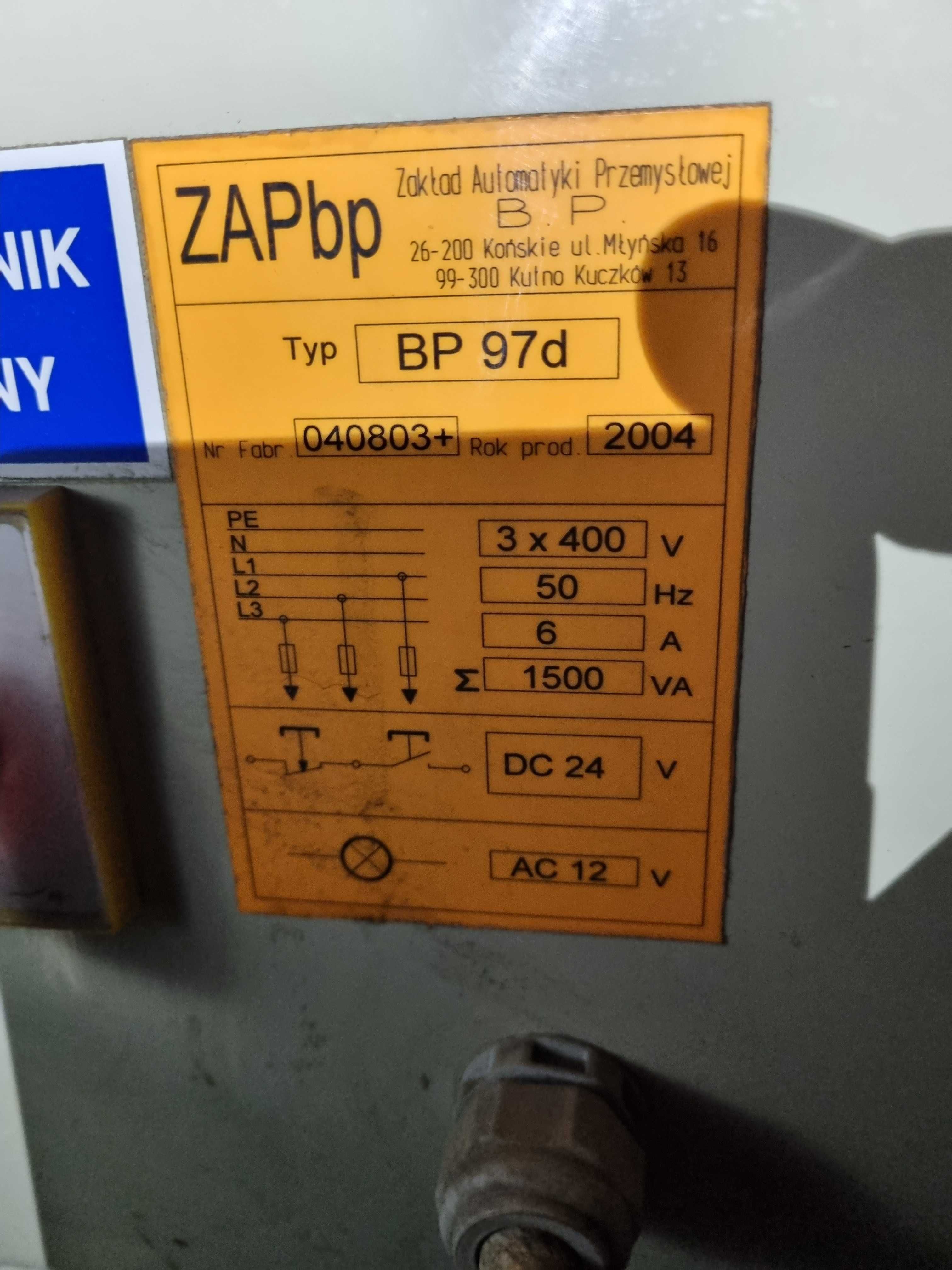 Elektrodrążarka drutowa zap bp BP97d