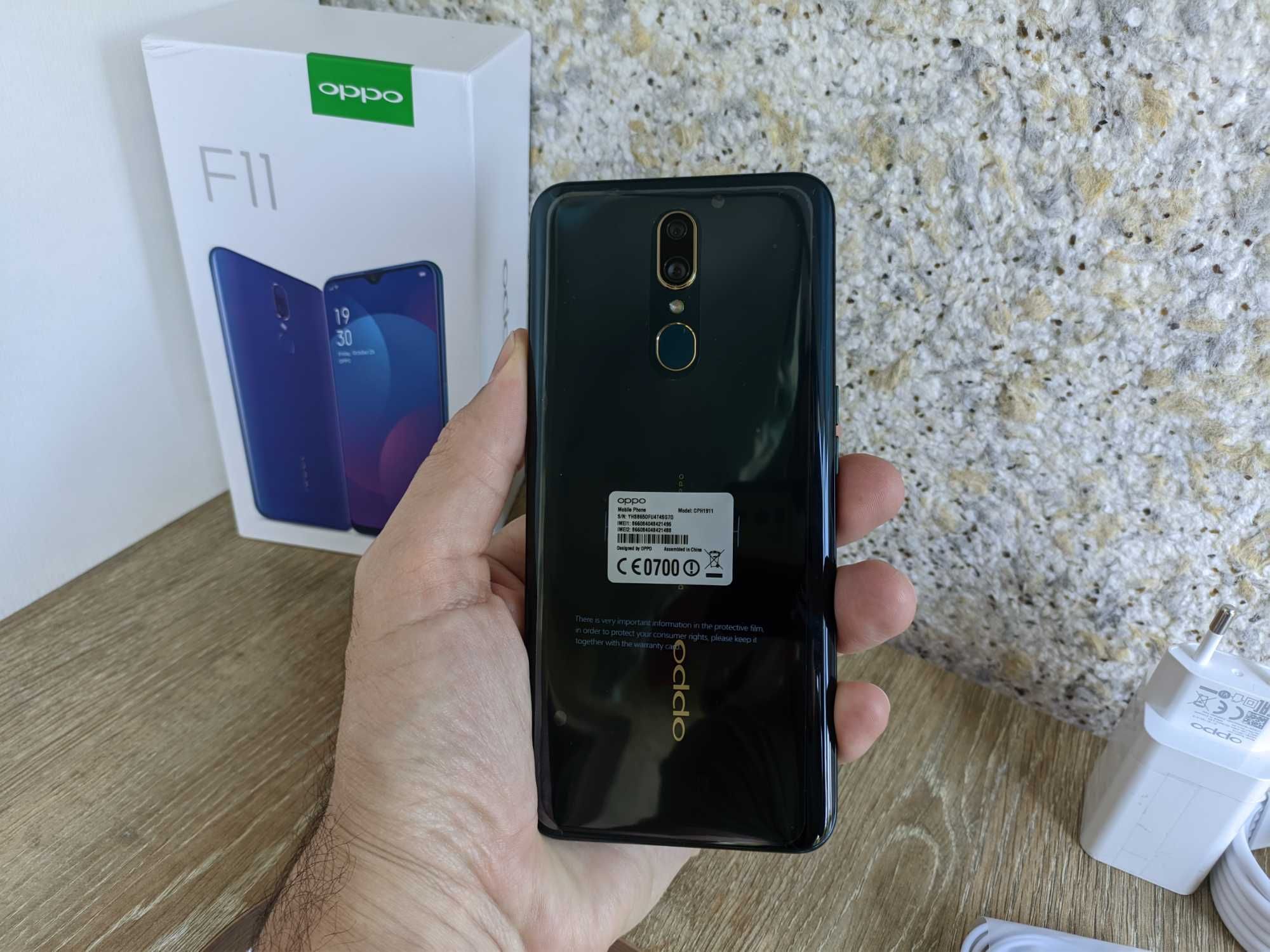 Oppo F11 6/128ГБ, 6.5"FHD+, Helio P70, 4000мАг, 48мп, Уцінка!, Ref.