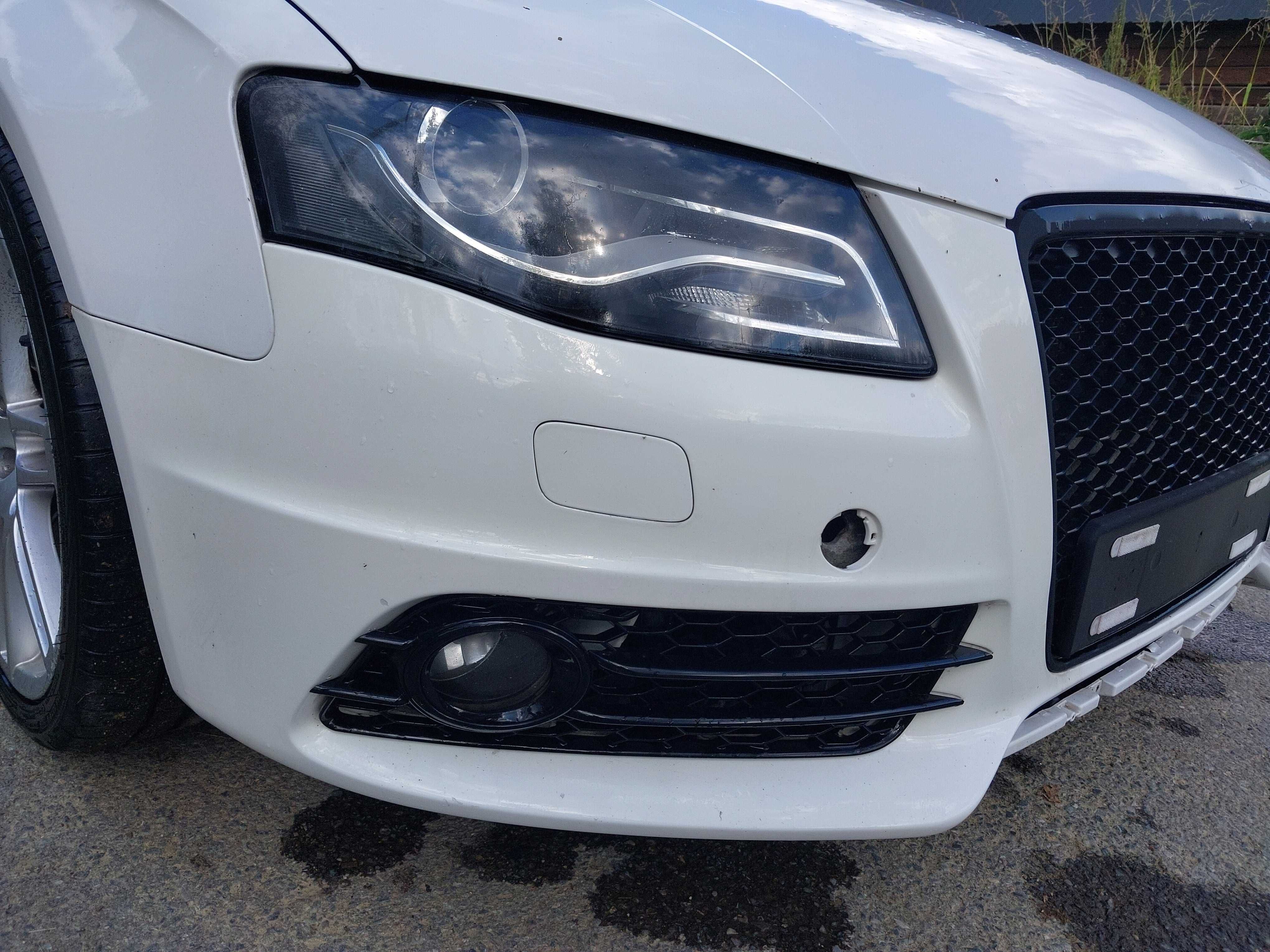 Zderzak Przód Przedni Audi a4 b8 S-Line Spryski Plaster Miodu LY9C
