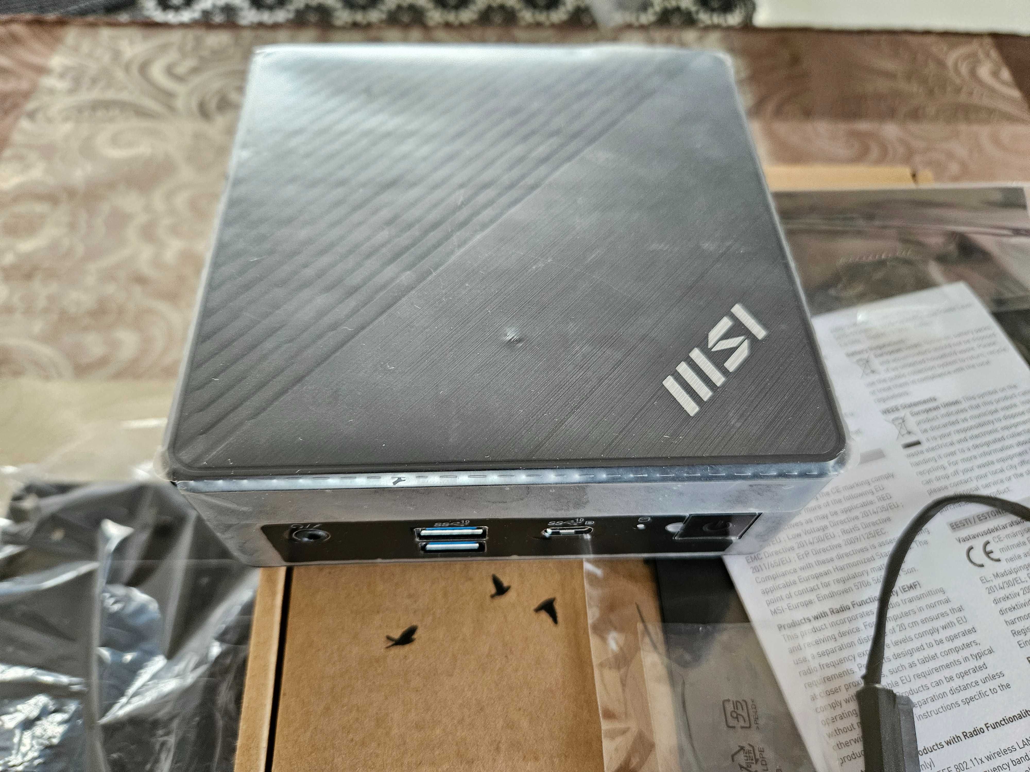 Minikomputer MSI Cubi N ADL, procesor Intel N100 0.8GHz 4 GB RAM