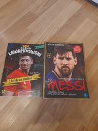 Książka Lewandowski i Messi