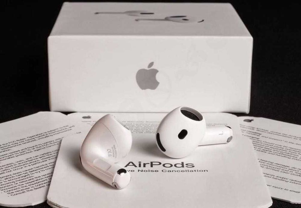 Беспроводные аирподс 4 1в1 с ори Premium качество