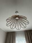 lampa kwiat boho