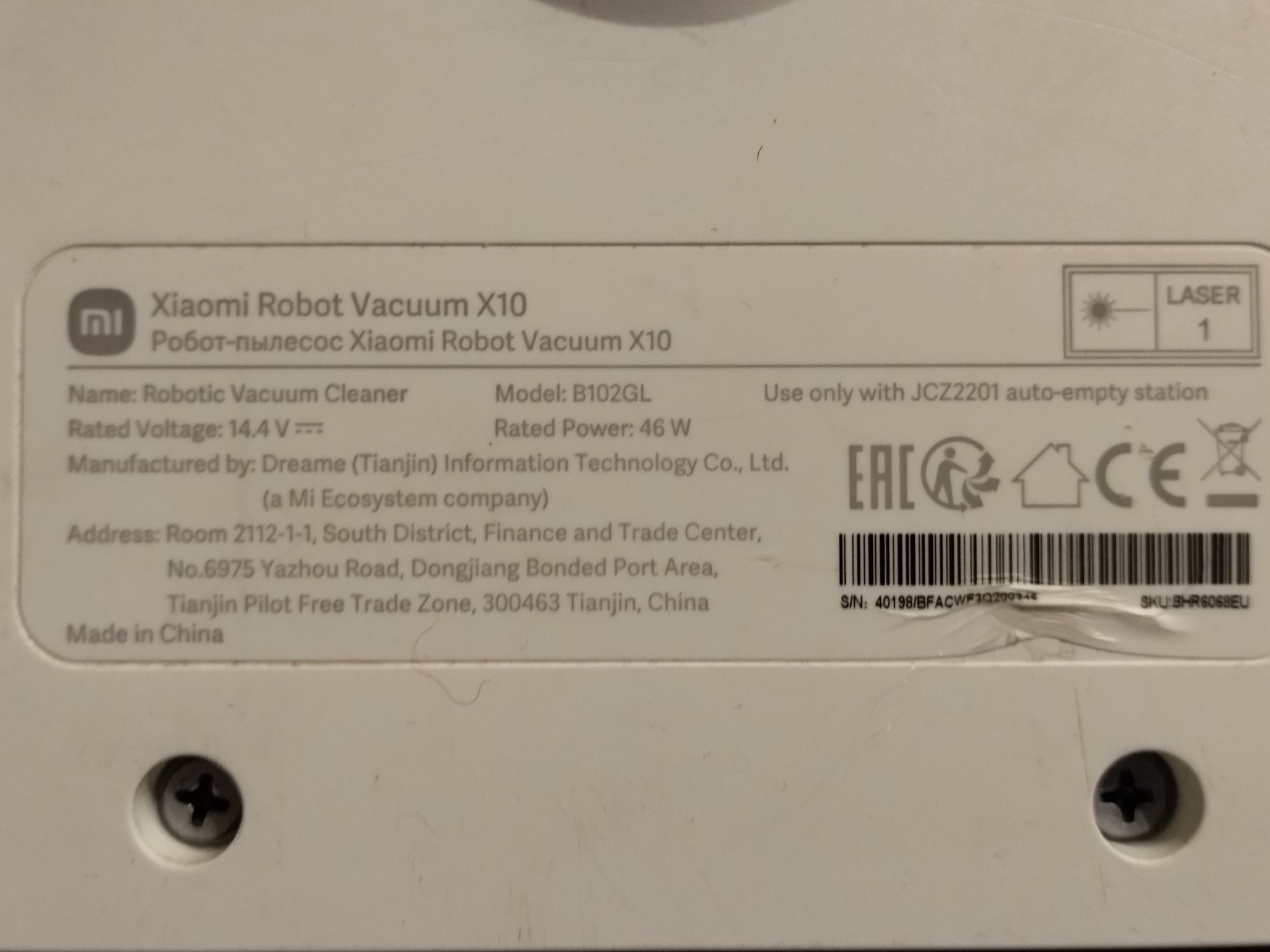 Części Xiaomi Robot Vacuum X10