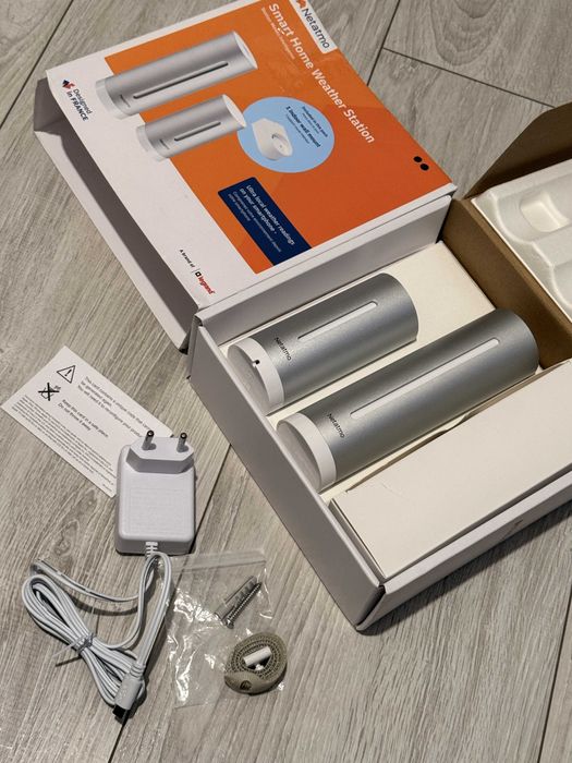 Netatmo Weather Station plus czujnik zewnętrzny wifi aplikacja