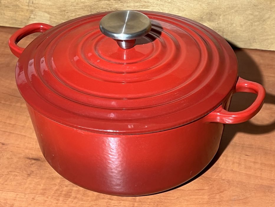 Gar żeliwny brytfanna żeliwna Nowa