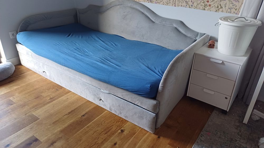 Łóżko tapicerowane 100x200 clarsima